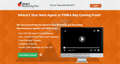 Desktop Screenshot of contactmarketingpro.com